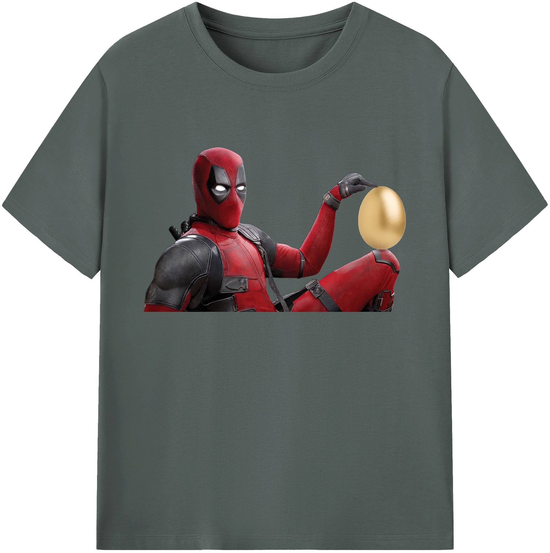 （画像用） Deadpool デッドプール 綿100％ メンズ半袖Tシャツ｜肌触りやわらか＆通気性